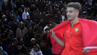 ساكنة تارجيست تخصص استقبال تاريخي للاعب “ادم حنين” المتألق في الجزائر