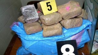 إحباط عملية تهريب 200 كيلوغرام من الحشيش