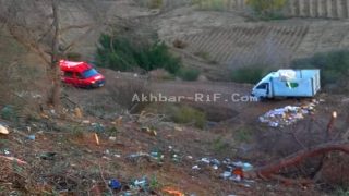 حادثة سير مروعة ببني بوعياش ترسل سائق شاحة الى المستعجلات