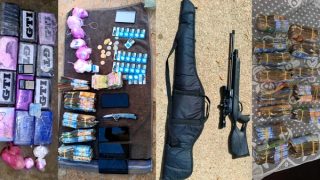 تفكيك شبكة للكوكايين بالناظور.. حجز أسلحة ومبلغ 100 مليون سنتيم