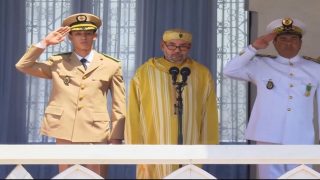 ترقية ولي العهد إلى رتبة كولونيل ماجور خلال احتفالات عيد العرش 