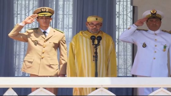 ترقية ولي العهد إلى رتبة كولونيل ماجور خلال احتفالات عيد العرش 