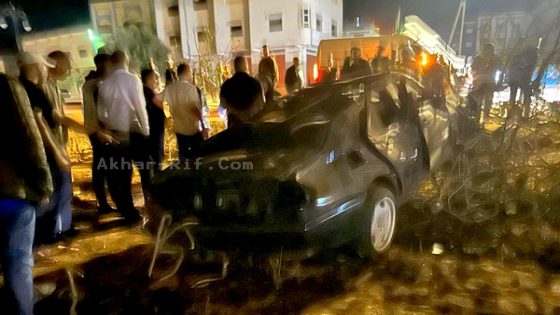حادثة سير مروعة ببني بوعياش تخلف إصابات وخسائر مادية جسيمة