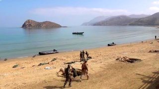 المغرب يجري تمرينا برمائيا مشتركا مع الولايات المتحدة بالحسيمة