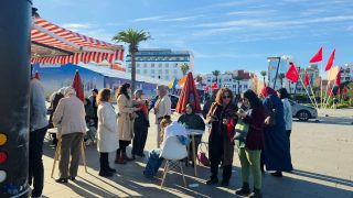 القافلة الوطنية لمناهضة العنف الرقمي ضد النساء تحط رحالها بالحسيمة