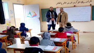 المدير الإقليمي للتعليم بالحسيمة في زيارة تفقدية لمجموعة مدارس بني شبون