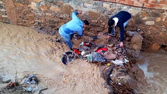 مصرع شاب جرفته سيول الأمطار بالدريوش