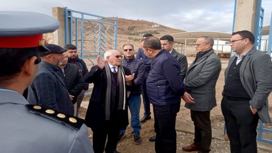 عامل إقليم الحسيمة يتفقد أوراش تنموية في أربع جماعات قروية