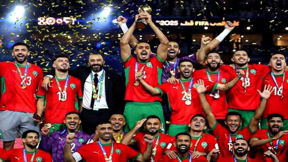 المنتخب المغربي “الرديف” يتوج بلقب كأس العرب على حساب الأردن