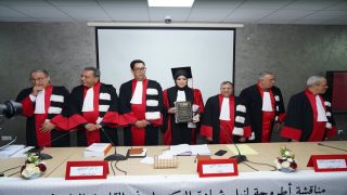 وسام الحنكاري تنال الدكتوراه في القانون العام بميزة مشرف جداً