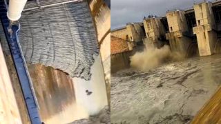 بعد 7 ساعات من المحاولات.. فتح أبواب سد الخطابي لتصريف المياه الزائدة