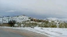 الثلوج تعود إلى مرتفعات إقليم الحسيمة