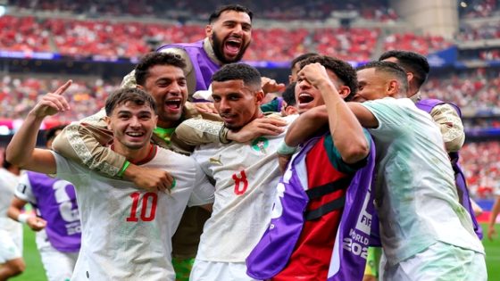 المغرب يعبر إلى ربع نهائي المونديال بعد فوزه على كندا بثلاثية